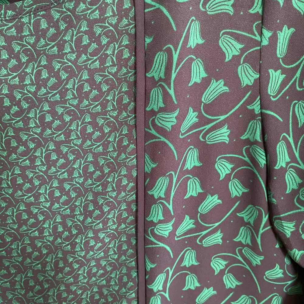 LOFT Patterned Blouse - Picture 3 of 4